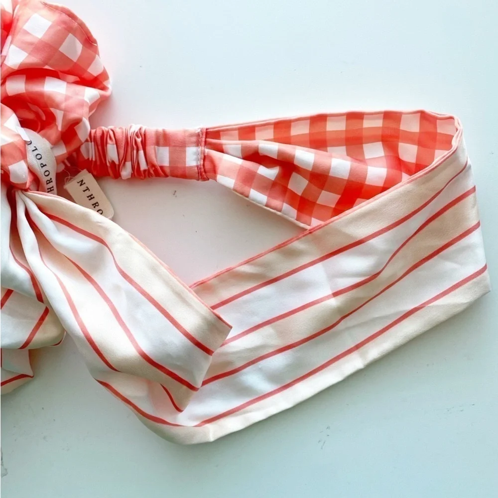 ANTHROPOLOGIE Printed Headband And Scrunchie Set NWT